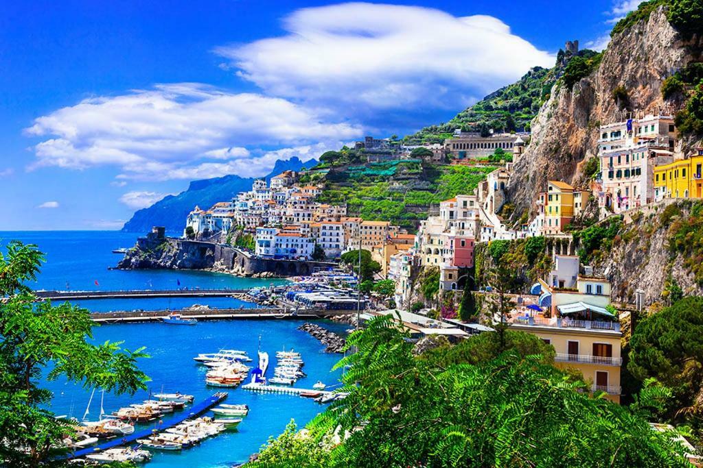 شقة Coastal Cliff, Amalfi Pianillo المظهر الخارجي الصورة